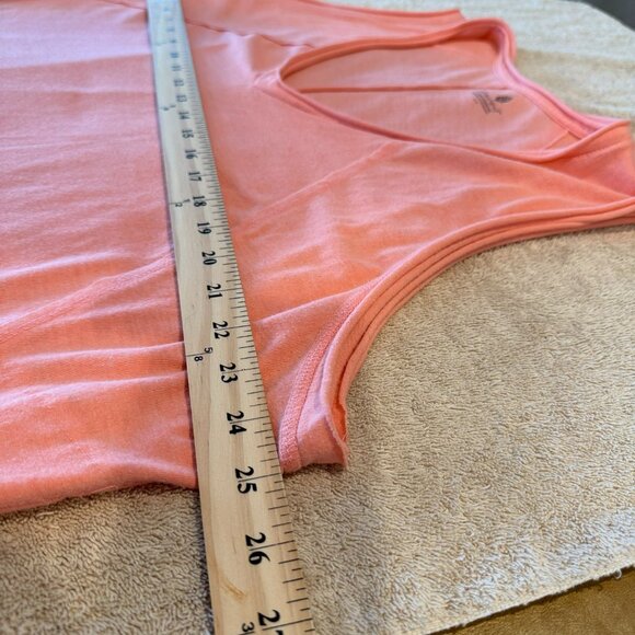 Free People FP Movement City Vibes Tank in Wild Papaya, oversized, size Small - Picture 4 of 11